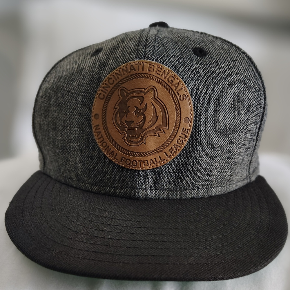 New Era Gray and Black Cincinnati Bengals Hat